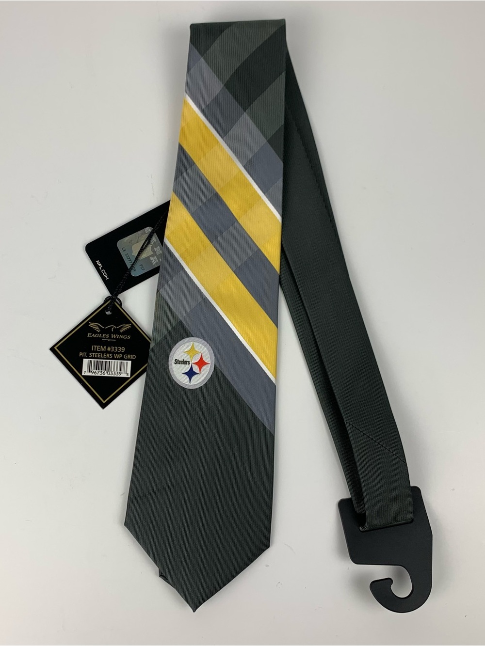 Pittsburgh Steelers Men's Necktie Licensed NFL Football Fan Neck Tie